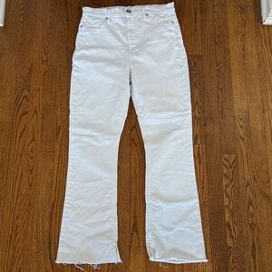 Hudson Jeans White Flare Women's Jeans